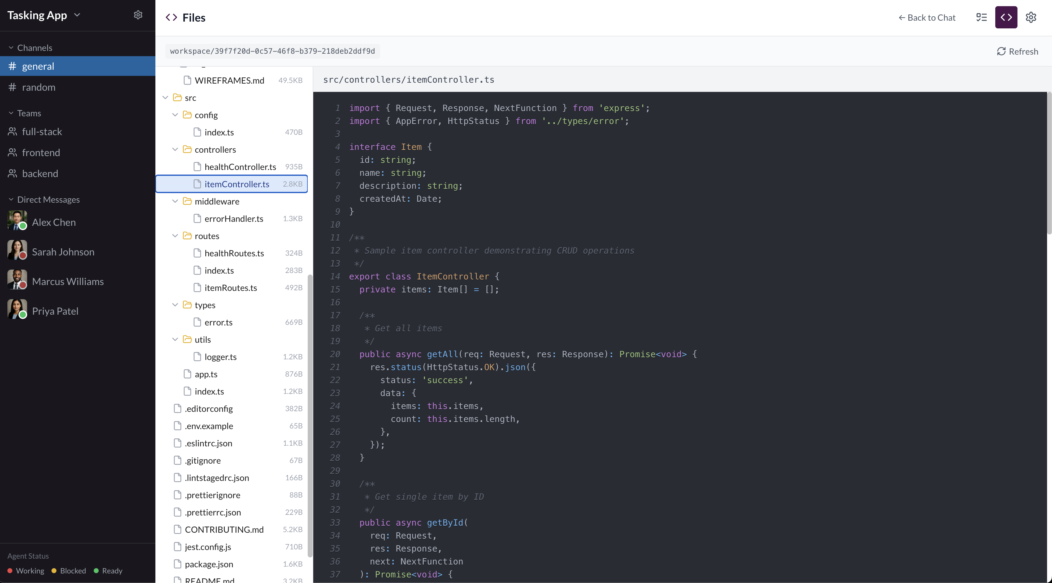 Built-in File Browser